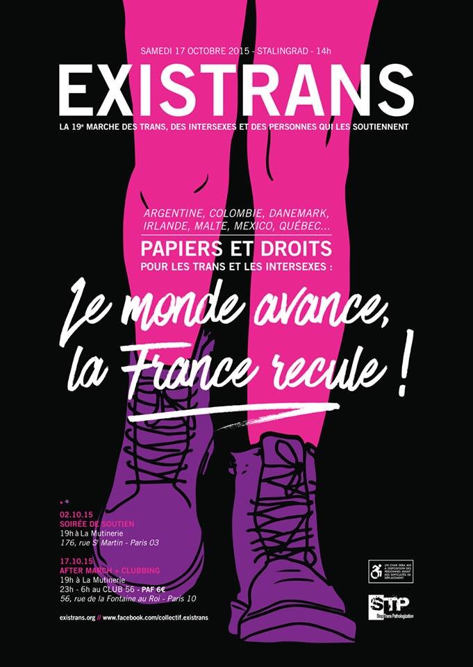 Le Centre LGBT Côte d'Azur soutient la 19 ème édition de l'Existrans